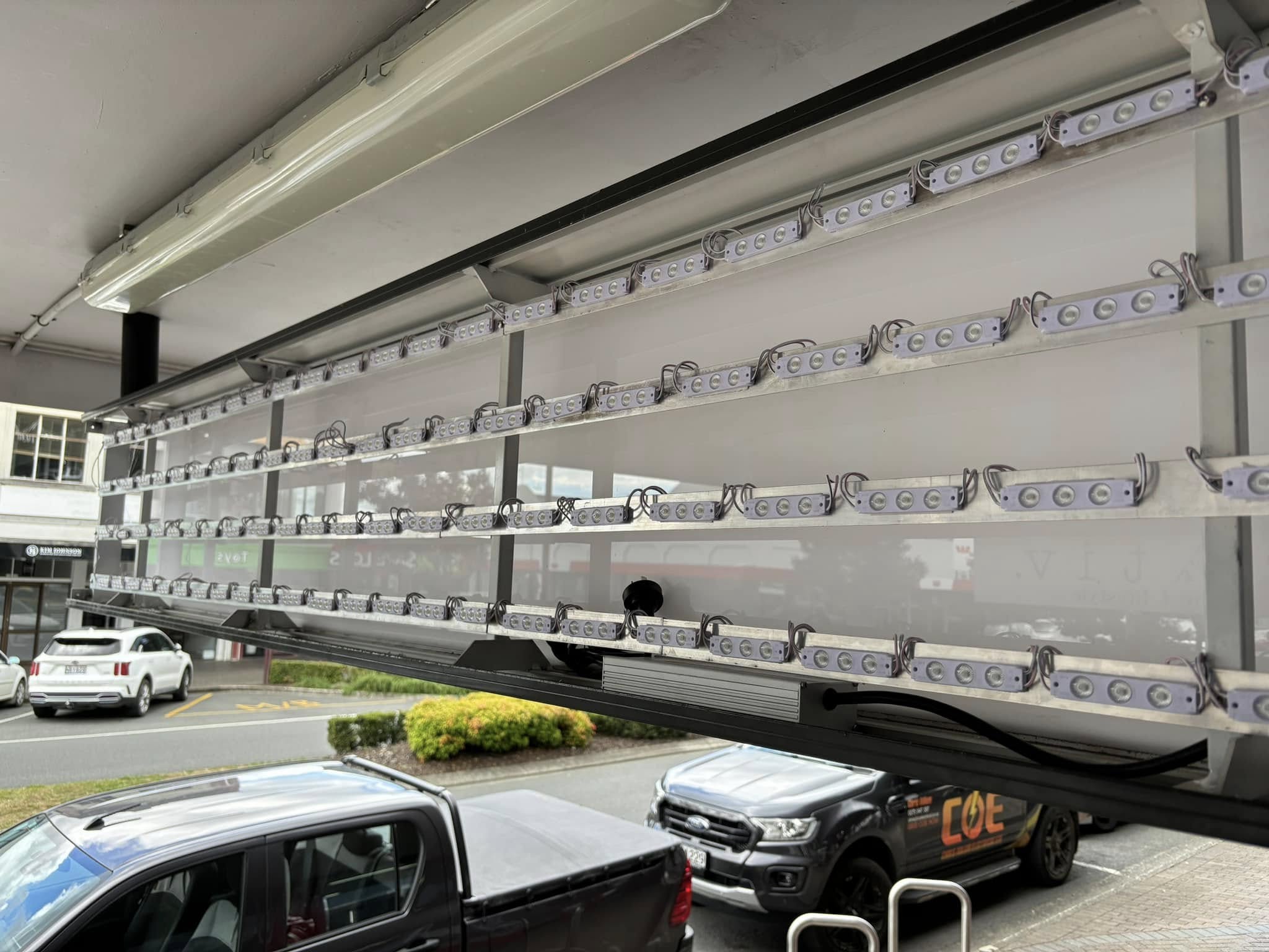 Commercial sign LED lighting repair Waikato