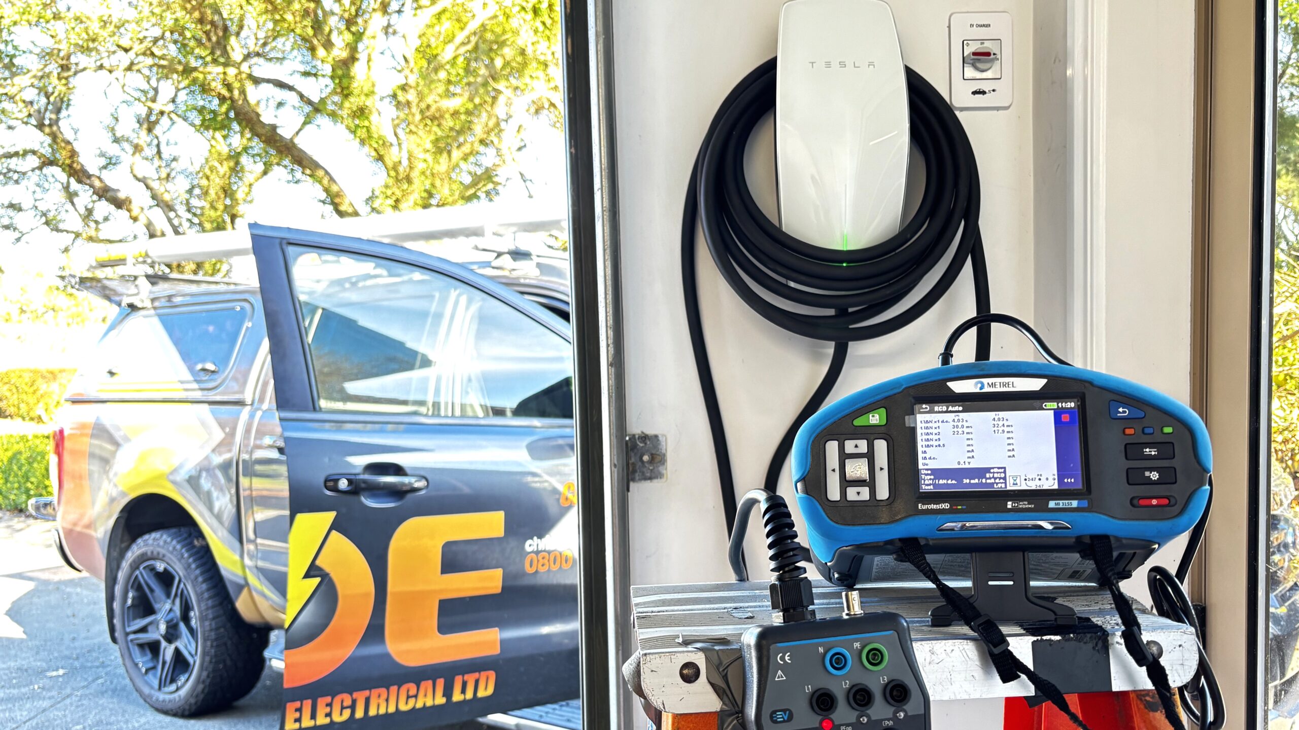 EV charger installation by CO Electrical